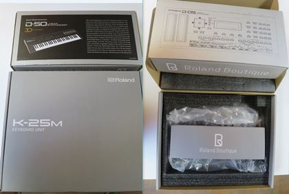 Roland-D-05 and K-25m